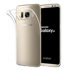Samsung Galaxy S8 silikon skal transparent