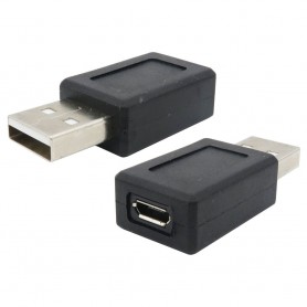 Adapteri USB A uros - Micro USB B naaras