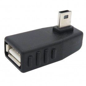 Adapter USB A Hona till USB B Mini Hane