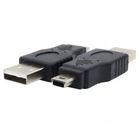 Adapteri USB A uros USB B Mini uros