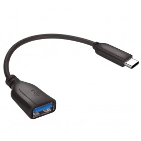 Adapterikaapeli USB Type C uros - USB A naaras