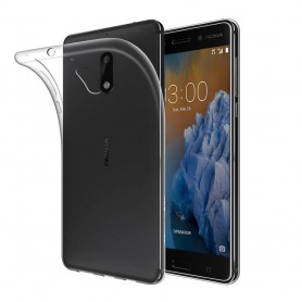 Nokia 3 silikon skal transparent