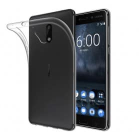 Nokia 5 silikon skal transparent
