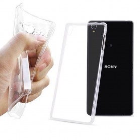Sony Xperia T3 silikonikotelo läpinäkyvä
