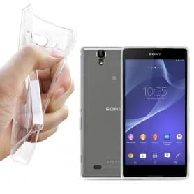 Sony Xperia T2 Ultra Silikon skal Transparent