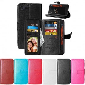 Mobilplånbok Dubbelflip Flexi 9-kort Sony Xperia X Compact CaseOnline.se