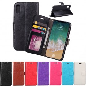 Mobil lommebok 3-kort Apple iPhone X-sett seddel silikonramme CaseOnline