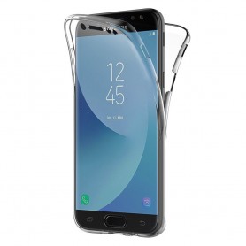 360 heltäckande silikon skal Galaxy J3 2017 SM-J330F mobilskal skydd