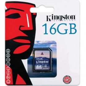 Kingston SDHC Memory Card 16 GB Class 4