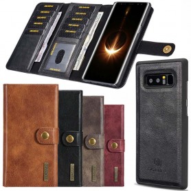 Multi-lommebok Tri- Fold 12 Card Samsung Galaxy Note 8 Mobile Cover Case