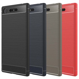 Borstat silikon TPU skal Sony Xperia XZ1 Compact G8441 mobilskal skydd