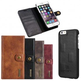 Mobil lommebok magnetisk DG-Ming Apple iPhone 6 plus / 6S + mobiltelefon veske