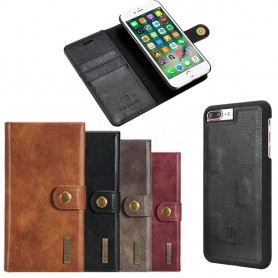 Mobil lommebok magnetisk DG-Ming Apple iPhone 7+ / 8+ mobiltelefon veske