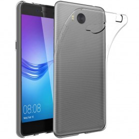 Huawei Y6 2017 MYA-L41 Silikon skal Transparent mobilskal