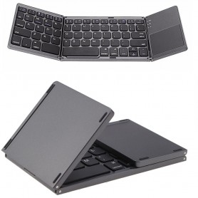 Bluetooth vikbart tangentbord B-033 litet hopfällbart telefon surfplatta