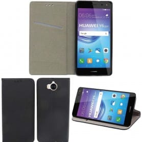 Moozy Smart Magnet FlipCase Huawei Y6 2017 mobilskal