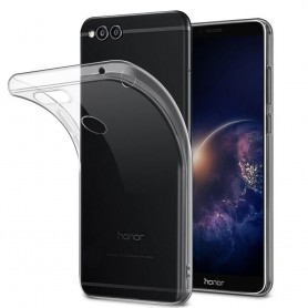 Huawei Honor 7X Silikon skal Transparent mobilskal