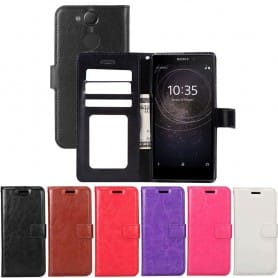 Mobil lommebok 3-kort Sony Xperia L2 H4311 mobil deksel