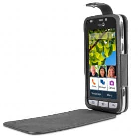 Doro Liberto 820 FlipCover - FlipCover svart mobiltelefon