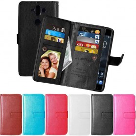 Dobbel klaff Flexi 9-kort mobil lommebok Nokia 8 Sirocco mobilveske CaseOnline.se