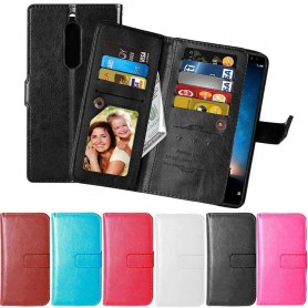 Dobbel klaff Flexi mobil lommebok Huawei Mate 10 Lite RNE-L21 mobil deksel