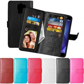 Mobil lommebok Dobbelt vipp Flexi Huawei Honor 7 veske mobiltelefon veske