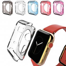 Apple Watch 42mm Silikon skal olika färger skydd tillbehör CaseOnline.se