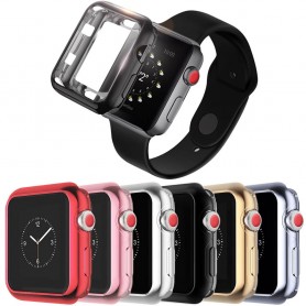 Apple Watch 42mm Bumper Case Metallic Silikonskal skydd till klocka