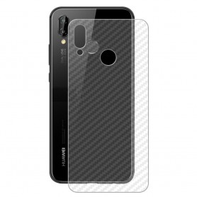 Kolfiber Skin Skyddsplast Huawei P20 Lite ANE-LX1 mobilskydd caseonline