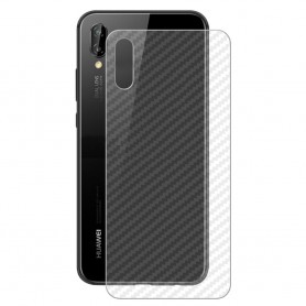 Kolfiber Skin Skyddsplast Huawei P20 mobilskydd
