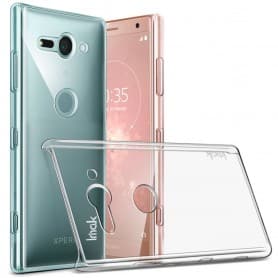 IMAK Clear Hard Case Sony Xperia XZ2 Compact mobilskal skydd transparent