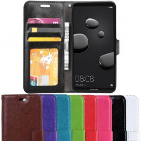 Mobilplånbok 3-kort Huawei Mate 10 Pro mobilskal fodral skydd
