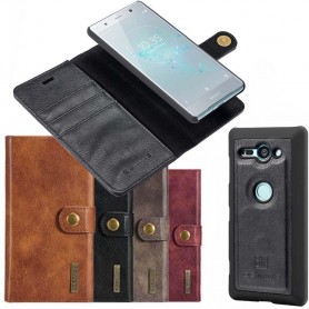 Kannettava lompakko Magneettinen DG Ming Sony Xperia XZ2 Compact matkapuhelinlaukku