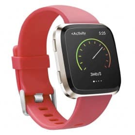 Sport Armband till Fitbit Versa - Röd