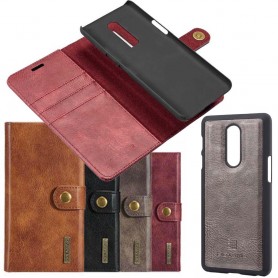Mobilplånbok 2i1 Magnetisk DG Ming OnePlus 6 mobilskal