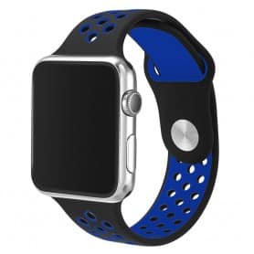 Apple Watch 42mm Sport Armband Svart/blå