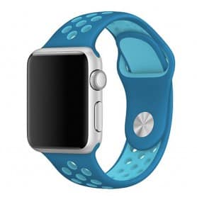 Apple Watch 42mm Sport Armband Blå/Lblå
