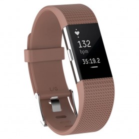 Sport Fitbit Charge 2: lle - ruskea