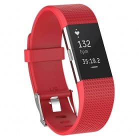 Sport Armband till Fitbit Charge 2 - Röd
