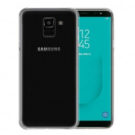 Samsung Galaxy J6 2018 silikonetui gjennomsiktig mobilskall