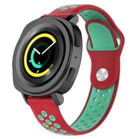 EBN Sport Armbånd Samsung Gear Sport - rød / grønn