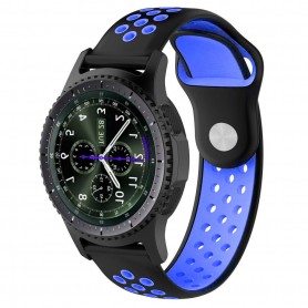 EBN Sport Armband Samsung Gear S3 Svart/blå