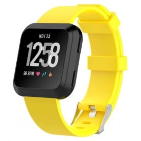 Sport armbånd for Fitbit Versa - Gul klokke armbånd