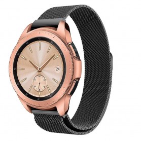 Milanese RSF stål Armband Samsung Galaxy Watch 42mm-Svart klockarmband