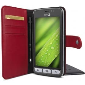 Doro Liberto 8030 Wallet Case - Röd mobilsplånbok mobilskal skydd