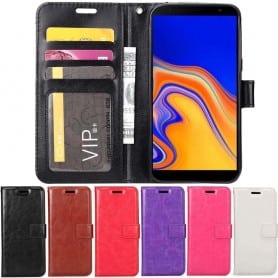 Mobilplånbok 3-kort Samsung Galaxy J4 Plus (SM-J415F)