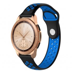 EBN Sport Armband Samsung Galaxy Watch 42mm-Svart/blå (S)