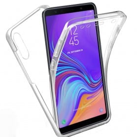360 heltäckande silikon skal Samsung Galaxy A7 2018 (SM-A750F)