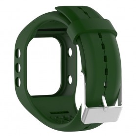 Sport Armband till Polar A300 klock armband - Mgrön