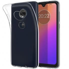 Silikon skal Transparent Motorola Moto G7 (XT1962) mobilskal skydd caseonline